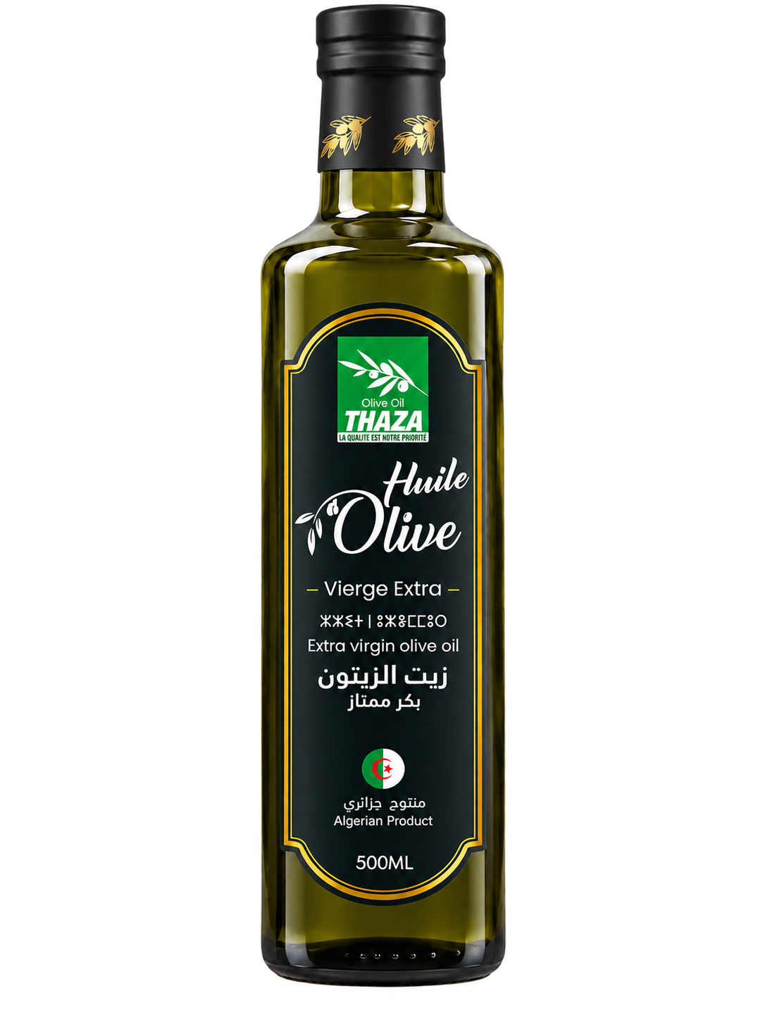 Huile d'olive vierge extra THAZA